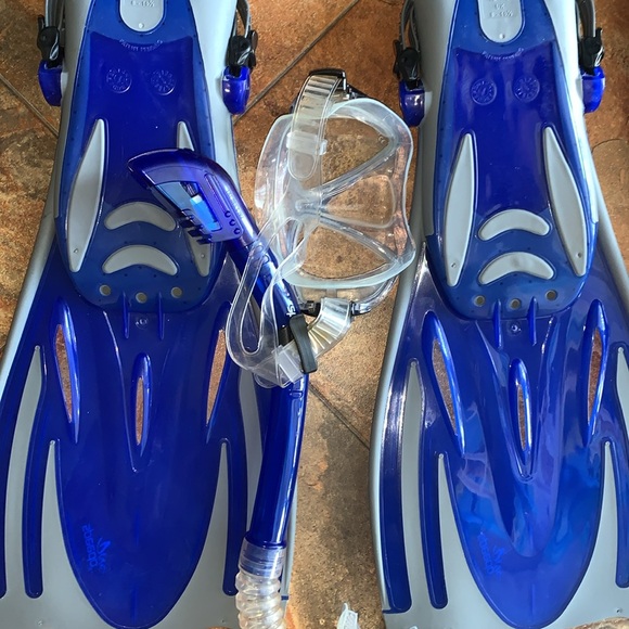 Speedo vintage dive unisex snorkeling set - Picture 4 of 7